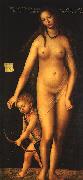 CRANACH, Lucas the Elder Venus and Cupid dfg Spain oil painting artist